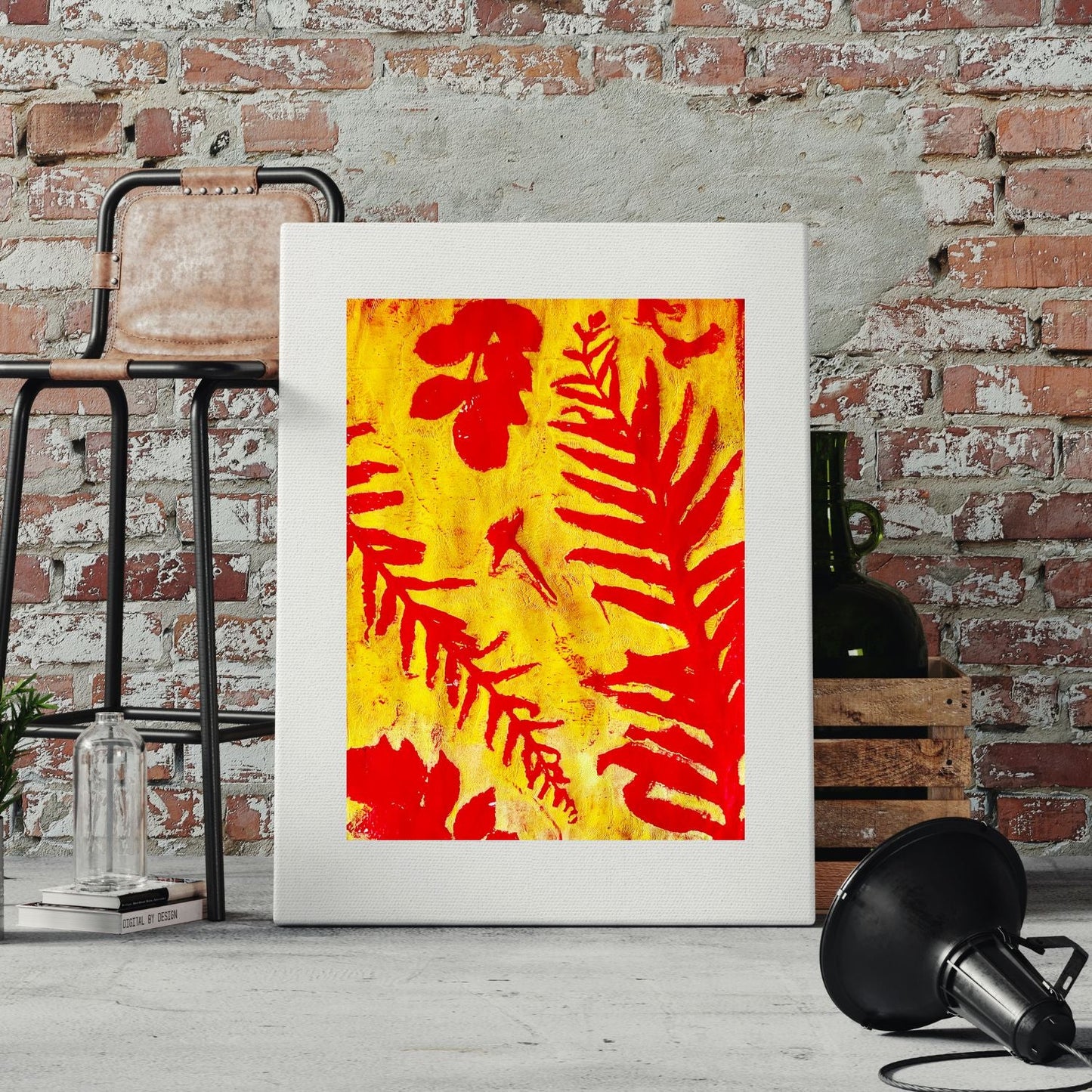 Botanical Printmaking with Gel Plates - Autumn and Ro