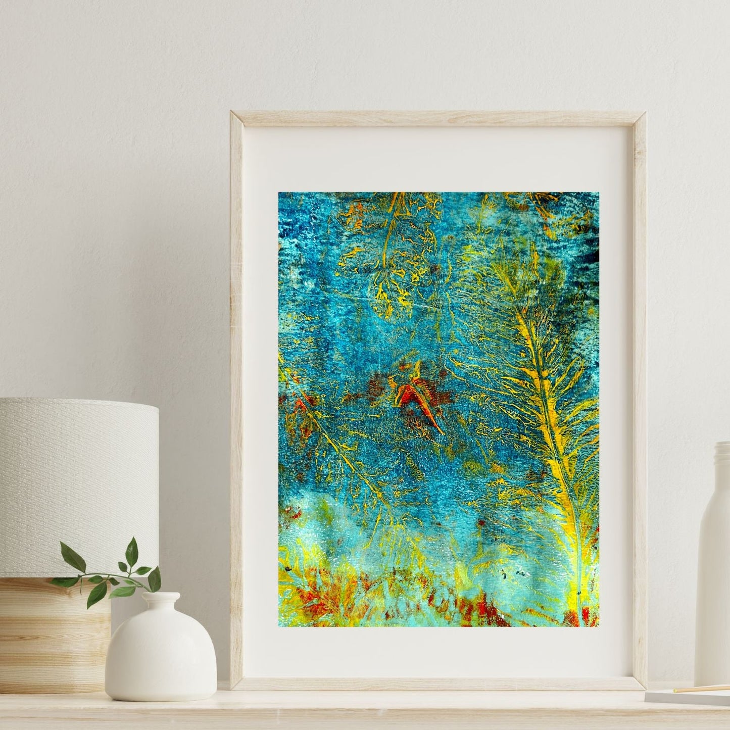 Botanical Printmaking with Gel Plates - Autumn and Ro