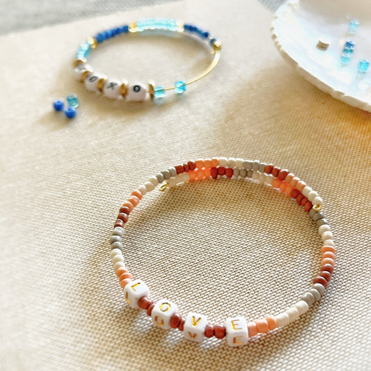 Love Letter Bracelets Workshop - Autumn and Ro