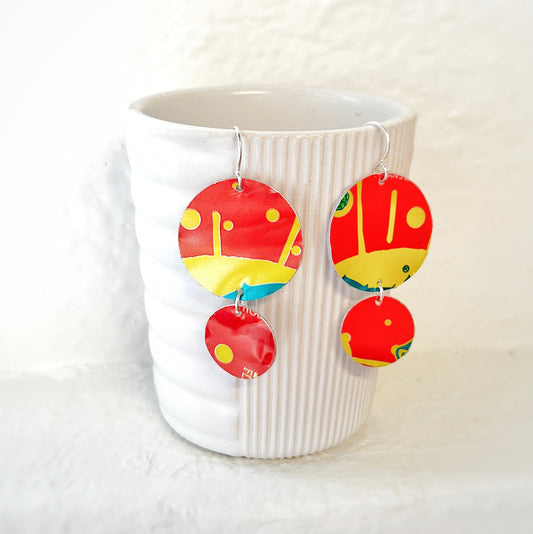 Reclaimed Tin Can Jewelry Workshop - Autumn and Ro