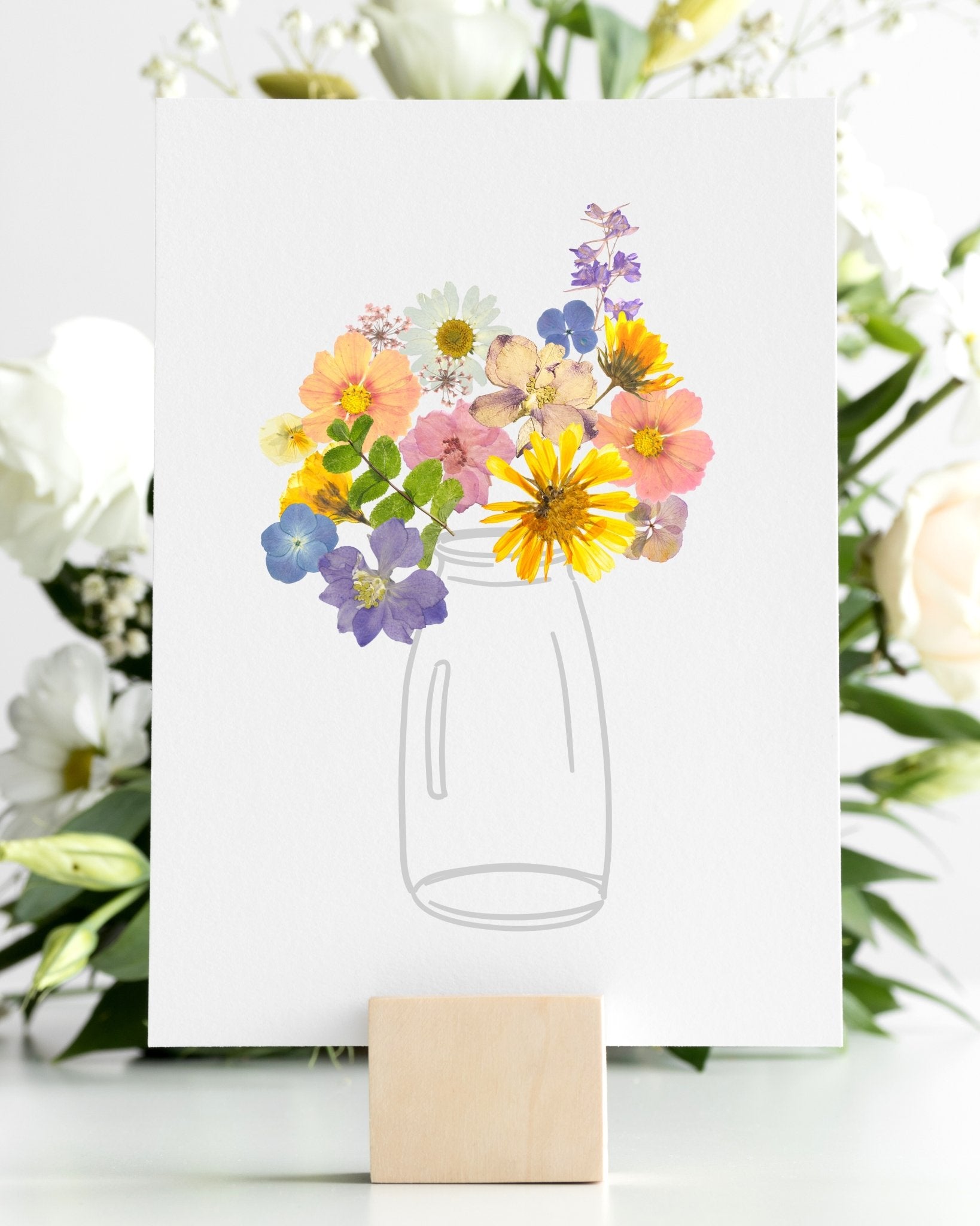 Paint with Pressed Florals Workshop