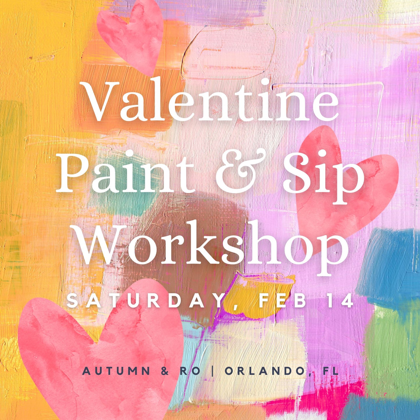 Valentine Paint and Sip