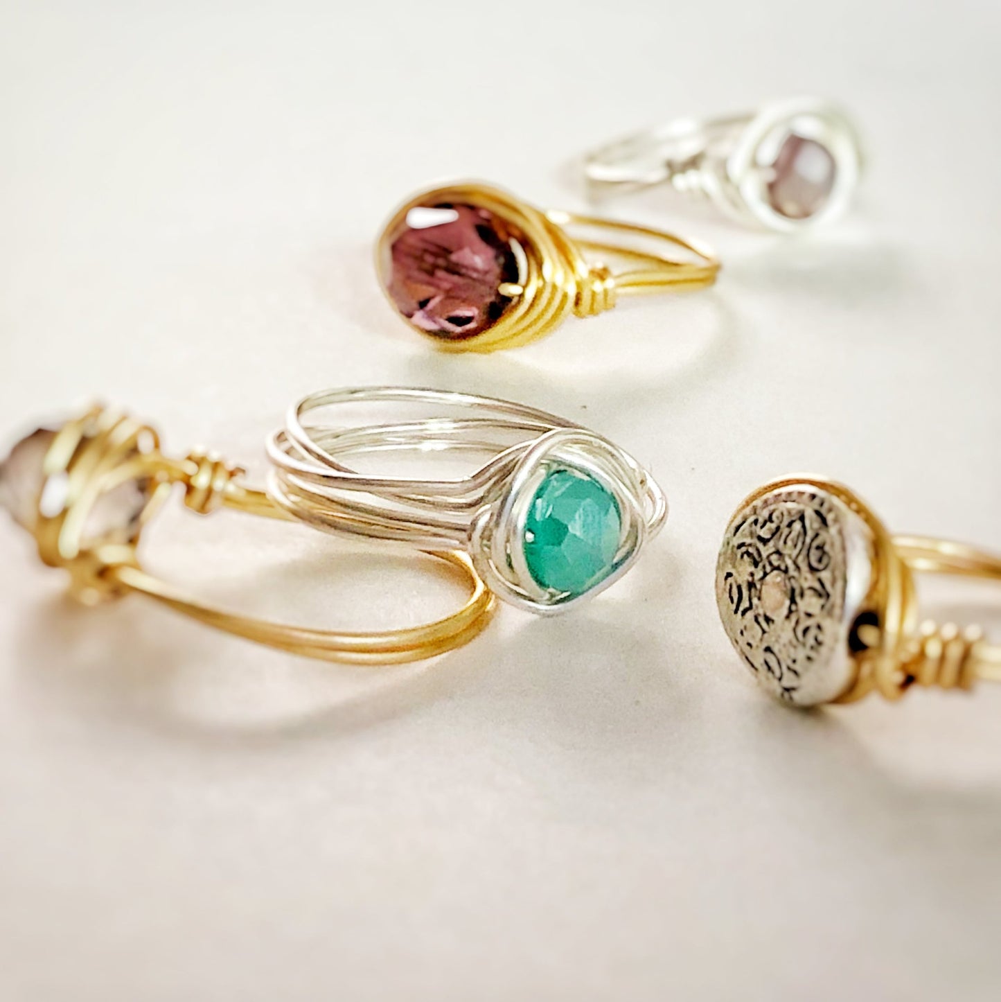 Wire Rings Workshop - Autumn and Ro